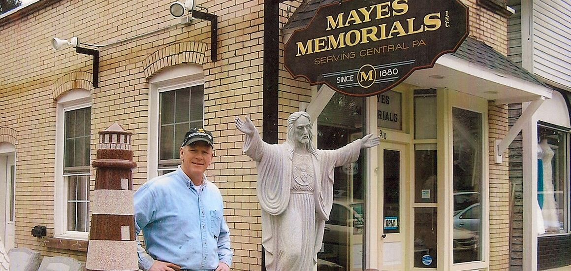 Owner, Dick Stever, Mayes Memorials in Lemont, PA