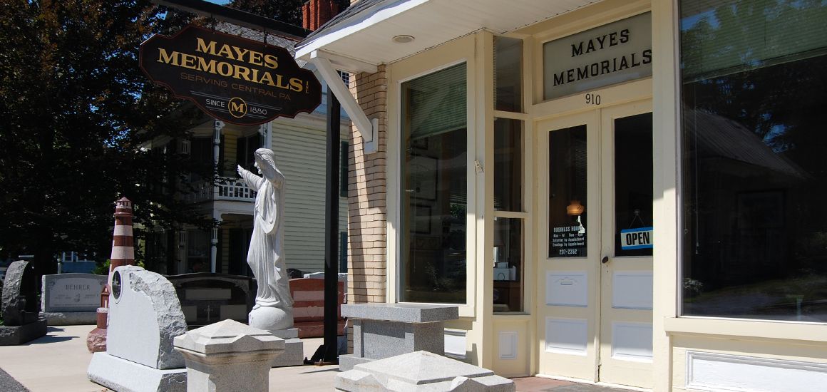 Mayes Memorials is open daily. 